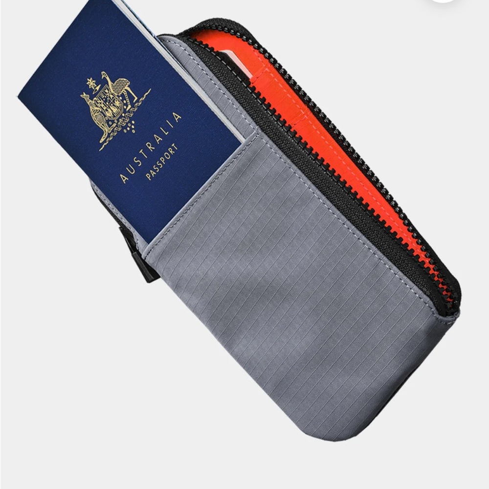 NWT Alpaka Zip Travel Wallet A4